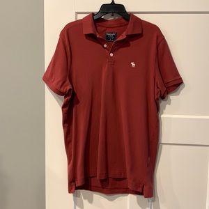 Mens short sleeved polo shirt